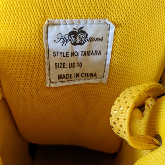 Awesome Apple Bottoms high top sneakers - Picture 6 of 8